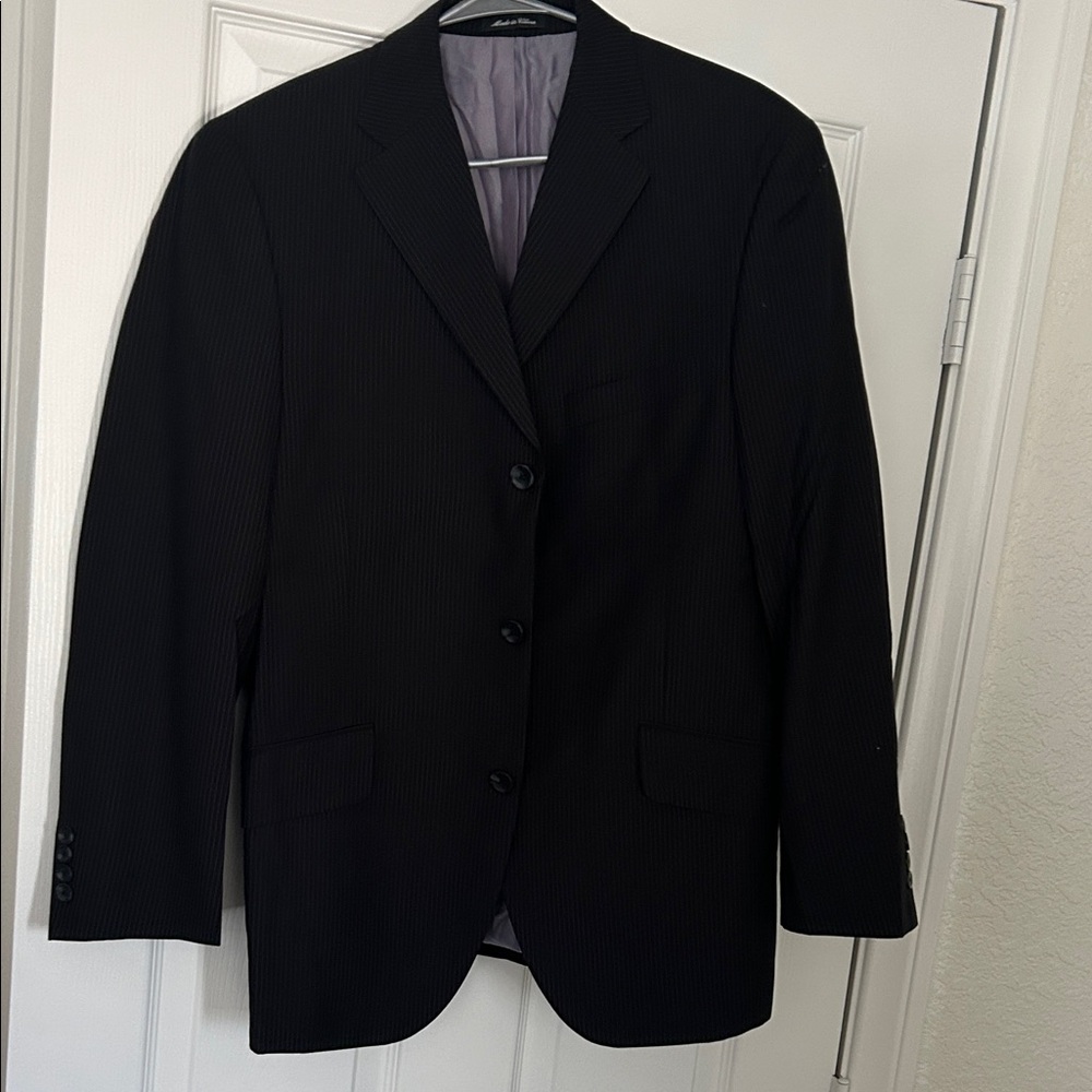 Classic Black Men's Blazer